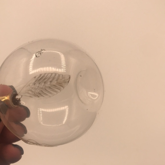 C.Z. Lavorazione in Oro Zecchino 1000 Murano Italy Clear Glass w/24k Gold Apple - Picture 7 of 9